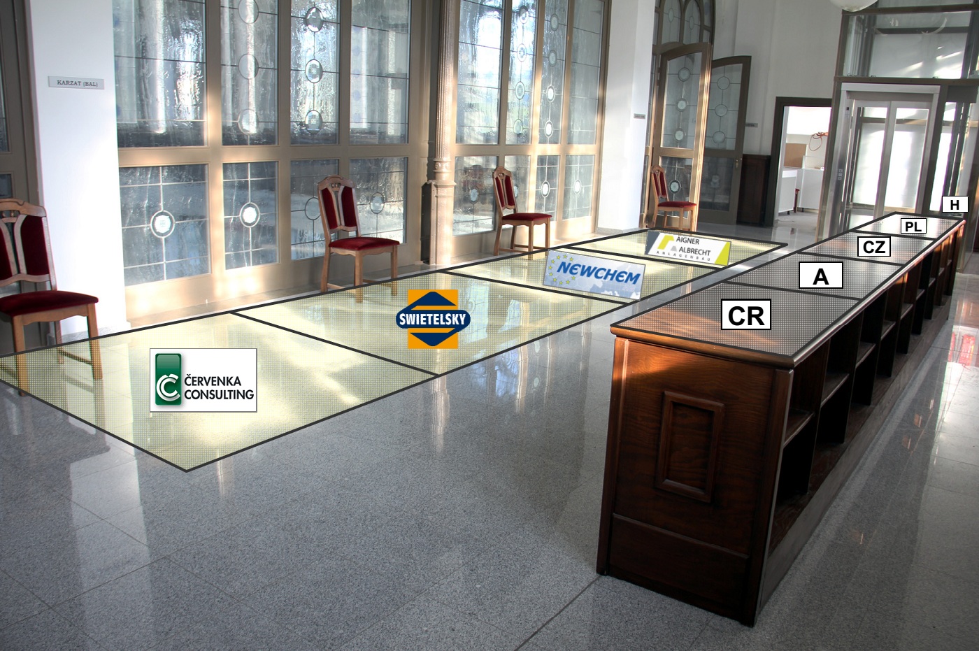 Tokaj Exhibition Layout